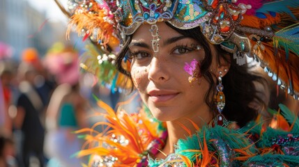 Carnival of Rio de Janeiro in Brazil,