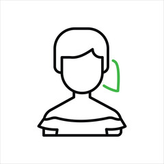 Ballerina vector icon