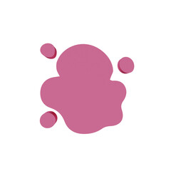 3D Pink Minimalist Cute Icon