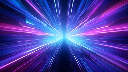 Obraz premium a multicolor spectrum Abstract tunnel background