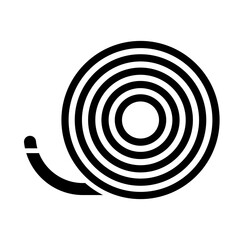 Hose glyph icon