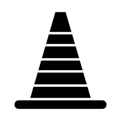 Cone glyph icon