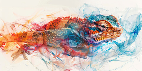 The Catalyst of Complexity: The Animal in Complex Systems and Emergent Behavior - Imagine an animal in a complex system, symbolizing its role in studying emergent behavior and complex adaptive systems