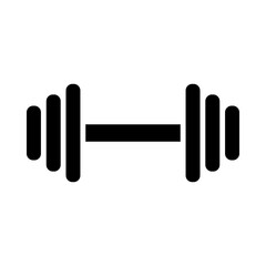 Gym glyph icon