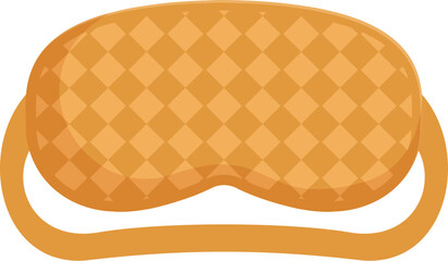Comfortable checkered sleep mask for sleeping well and having sweet dreams, perfect for getting a good night's sleep