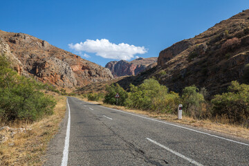 Fototapeta premium View of the mountains in Armenia