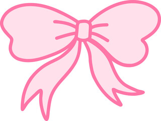 Cute Coquette pink bow
