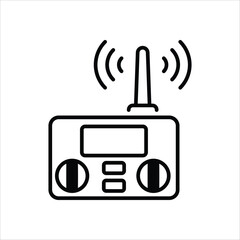 Remote Control vector icon
