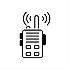 Walkie Talkie vector icon