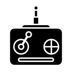 Remote control glyph icon