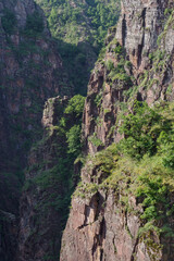 Fototapeta premium Daluis gorges, Regional Nature Reserve, Southern France