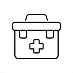 First Aid Kit vector icon
