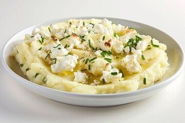 Decadent Baked Feta Mashed Potatoes with Tangy Feta Cheese