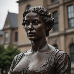 Capturing Feminine Power: The Majestic Statue of a Woman
