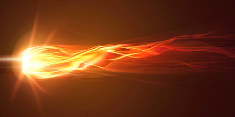 Obraz premium Inspirational Mentor: Abstract torch or light source representing guidance and mentorship that inspires others.