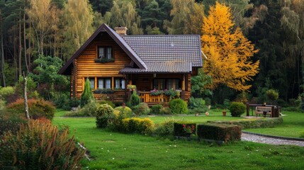 A house near a park provides easy access to outdoor recreation and natural beauty.