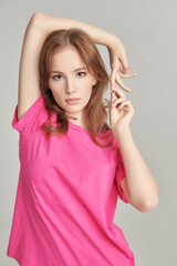 Fototapeta premium beautiful young girl
