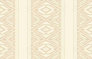 Ethnic abstract ikat art. Aztec ornament print. geometric ethnic pattern seamless  color oriental.  Design for background ,curtain, carpet, wallpaper, clothing, wrapping, Batik, vector illustration.