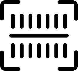 barcode icon illustration