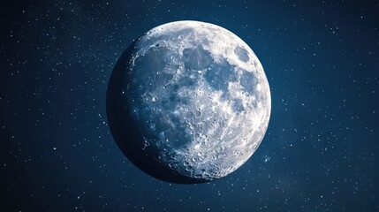 Half Moon as the Sole Natural Satellite Orbiting Earth