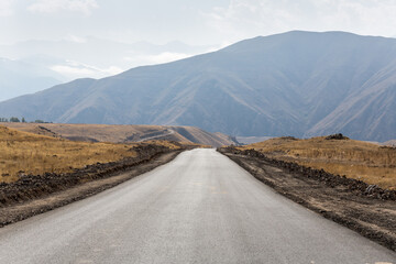 View of the mountains in Armenia
