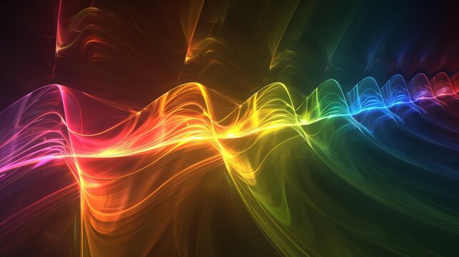 Create an image of atomic absorption and emission spectra, showcasing how atoms interact with light at specific wavelengths