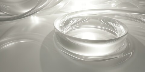 Abstract monochromatic background with a swirling circular design perfect for modern wallpapers and digital art