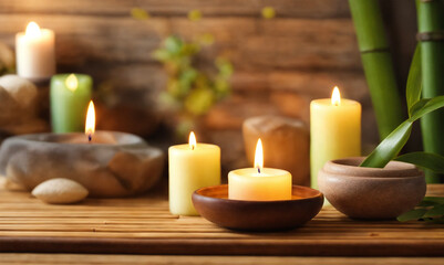 Spa, Zen, Massage, Reiki, Background - AI generated