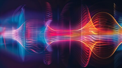 Illustrate the double-slit experiment with electrons, demonstrating the interference pattern that reveals their wave-particle duality.