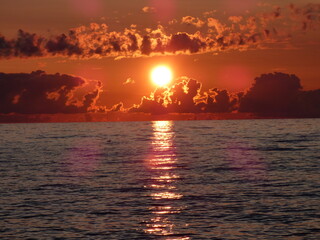 Sunset Polish sea © Bartek