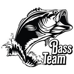 fish logo design icon vector