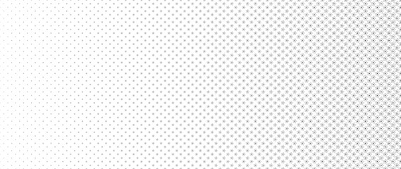 Blended  black line flower on white for pattern and background,  Abstract geometric texture collection design. 