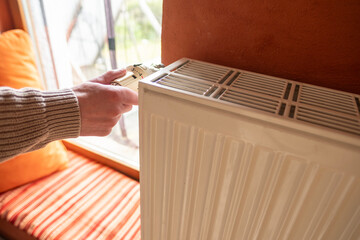 radiator, checking indoor temperature and ensuring comfortable living environment, personal...