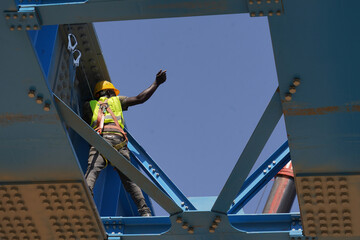 Bridge Steel working
