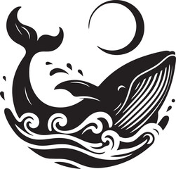 whale silhoutte