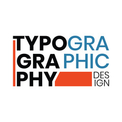 Obraz premium typography text