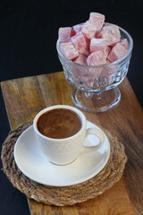 Turkish coffee and Turkish delight
