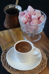 Turkish coffee and Turkish delight