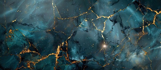 Original artwork photo of marble ink abstract art. High resolution photograph from exemplary original painting. AI generated illustration