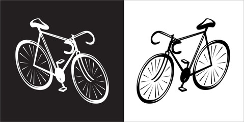 IIlustration Vector graphics of Cycling icon