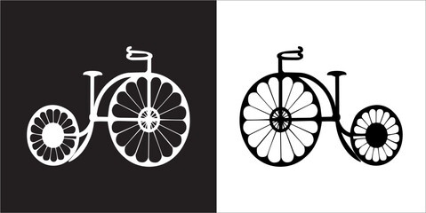 IIlustration Vector graphics of Cycling icon