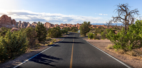campground at arches national park devils gardent