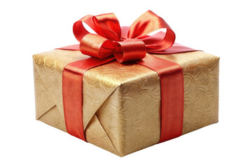 Obraz premium Gift isolated on a transparent background