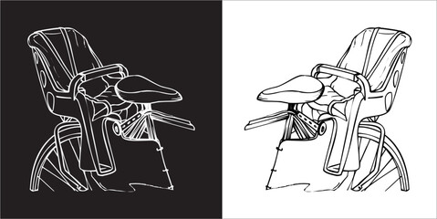 IIlustration Vector graphics of Cycling icon