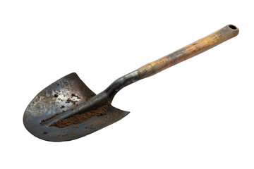 shovel isolated on a transparent background