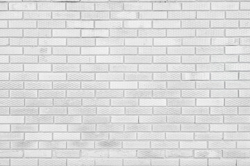 Abstract white brick wall texture for your design background or wallpaper.