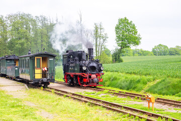 Kleinbahn, Prignitz, Lindenberg, Groß Pankow, Brandenburg, Deutschland 