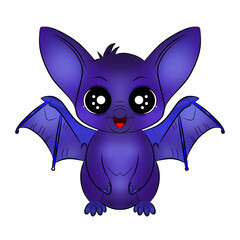 Cute cartoon animal characters, bright colors