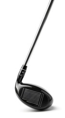 Perfecting the Swing: Golf Clubs Set on White Background