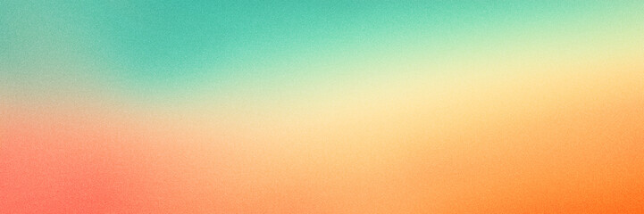 Grainy gradient with soft noise effect. Retro style texture. Abstract banner background
